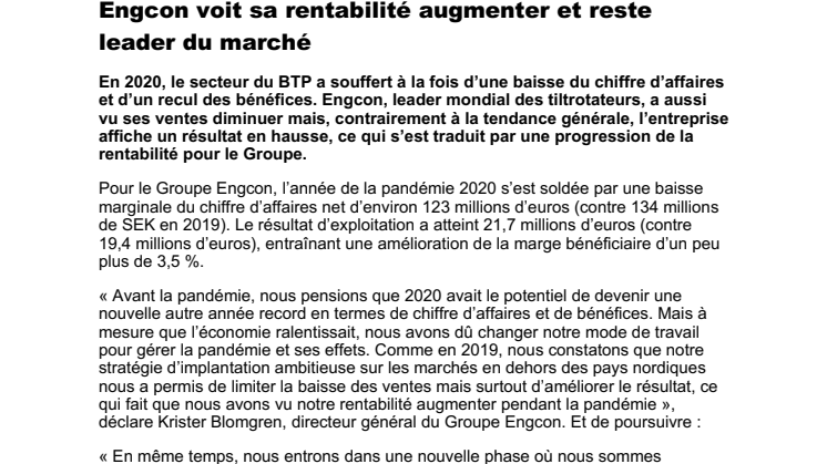 201021_press_Engcon voit sa rentabilité augmenter et reste leader du marché