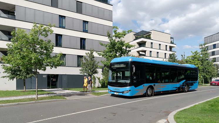 IVECO ON Heavy Buses Digital Services vinner pris på Busworld Digital Awards 2023 i kategorin Digital Operational Excellence.