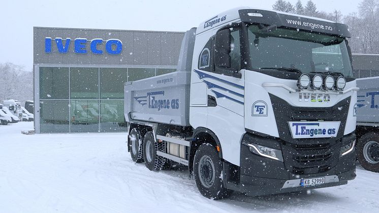 Engene lastebil - IVECO X-WAY