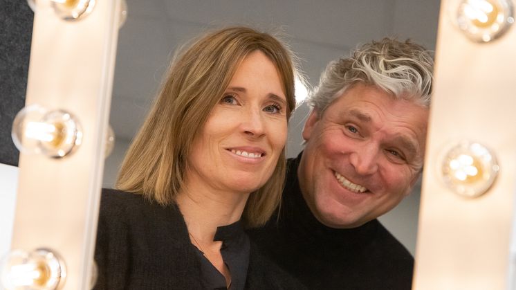 Madelene och Johan Sarskog driver startup-bolaget Brightmond