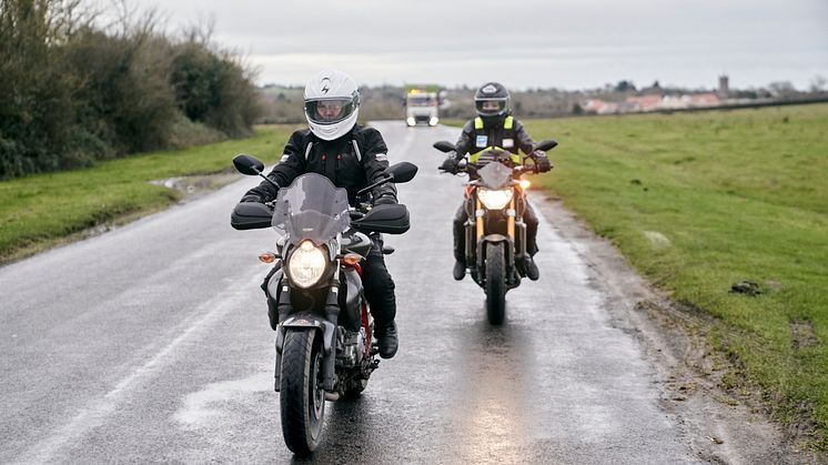 Two motorbikes