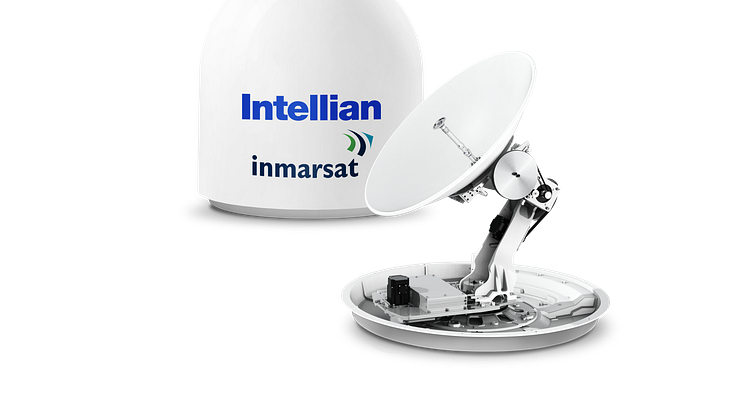 Intellian’s new GX60NX antenna, now type approved for use on the Inmarsat network