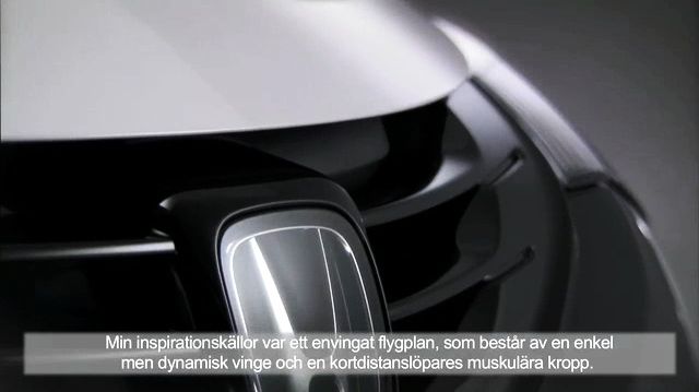 Nya Honda Civic- Distinkt och sportig design med klassledande utrymmen