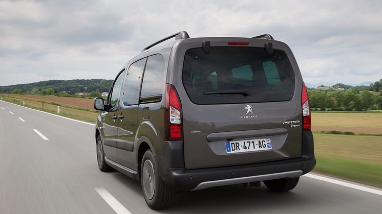  Peugeot Partner Tepee är redo för nya äventyr