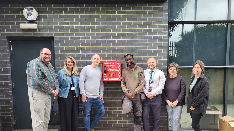 London Northwestern Railway: Emergency bleed kit cabinet installed at Northampton station