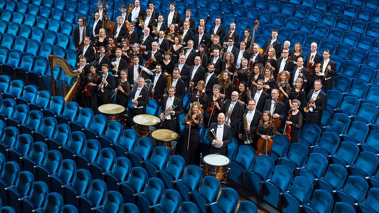 Norrköpings Symfoniorkester 2019-2020. Foto Mats Bäcker.