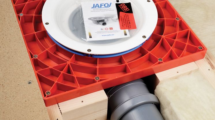 JAFO Monteringsplatta 2 för installation av golvbrunn i träbjälklag