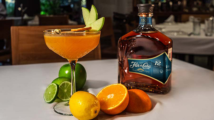 Flor de Caña and bars will reduce 15 tons of food waste with sustainable cocktails