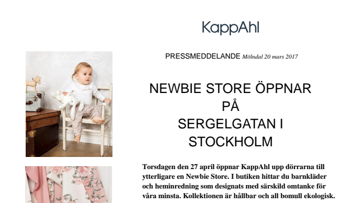 Newbie Store öppnar på Sergelgatan i Stockholm
