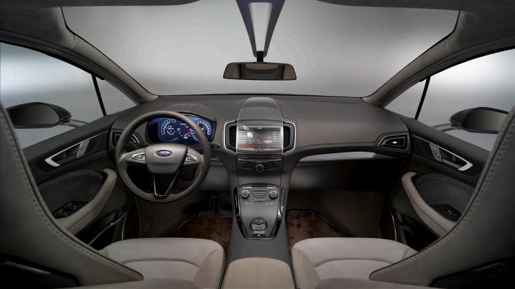 Nye Ford S-MAX Concept, interiør