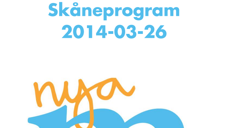 Utdrag Skåneprogram 2014-03-26