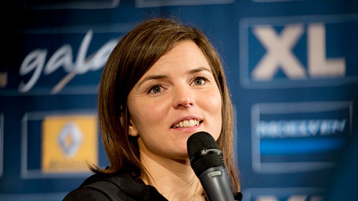 Susanna Kallur. Presskonferens 19 November 2014. 