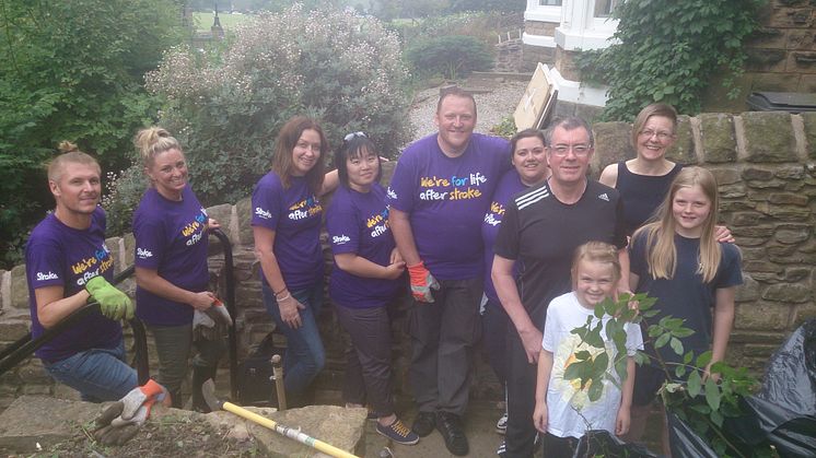 Green fingered Thomson staff support local stroke survivors