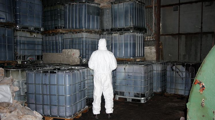 NI 25/14 Major toxic waste dump uncovered at Armagh fuel laundering plant