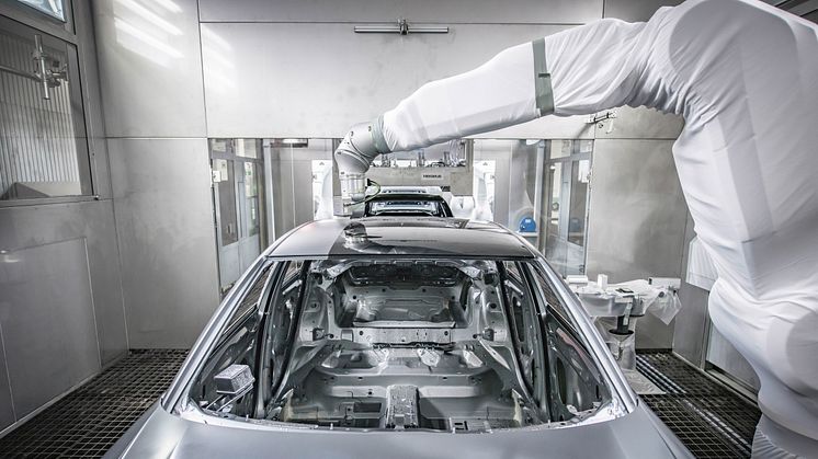 Audi indfører ny, miljøvenlig lakeringsteknologi i serieproduktion