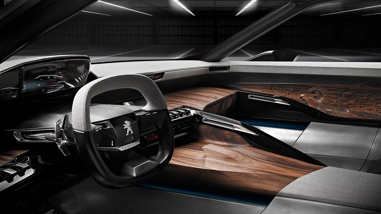 Peugeot Exalt konceptbil interiör_förare