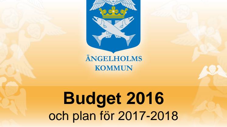 Presentation förslag budget 2016 