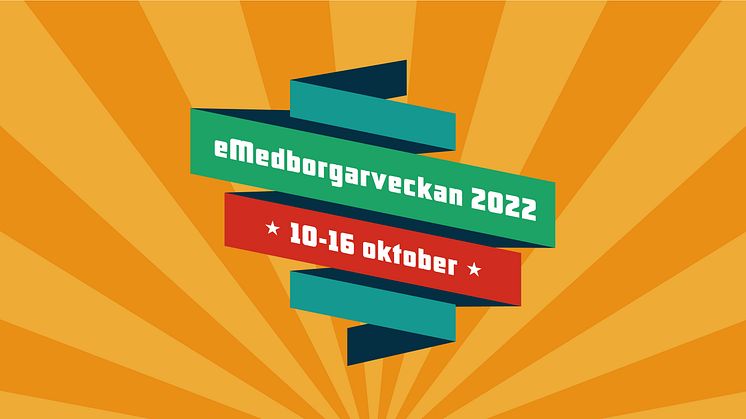 eMedborgarveckan 2022 pågår mellan 10-16 oktober på Biblioteken i Kristianstad.