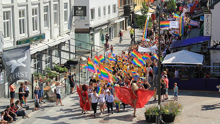 Halmstads kommun på Halmstad City Pride 