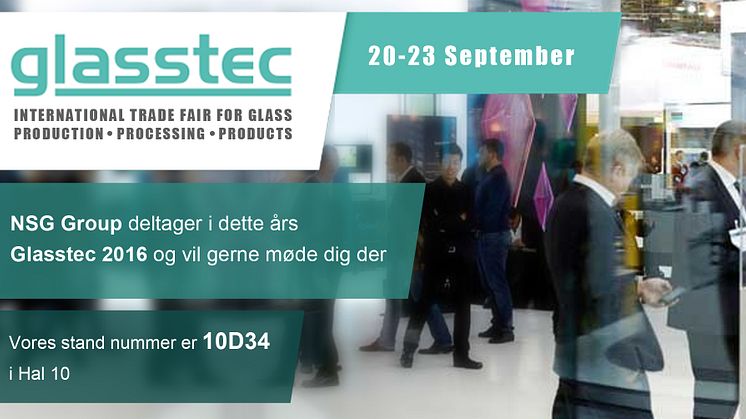 NSG Group udstiller på Glasstec 2016, Düsseldorf