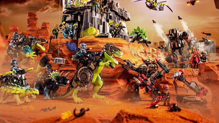 PLAYMOBIL DINO RISE: Kampf um den Dino Rock