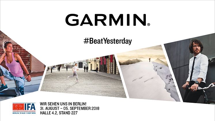 IFA 2018: Garmin präsentiert die neuesten Fitnesstracker und Smartwatches 