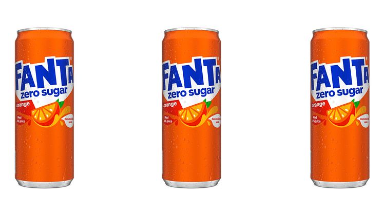 Färgsprakande när Fanta presenterar ny visuell identitet och oemotståndlig smak