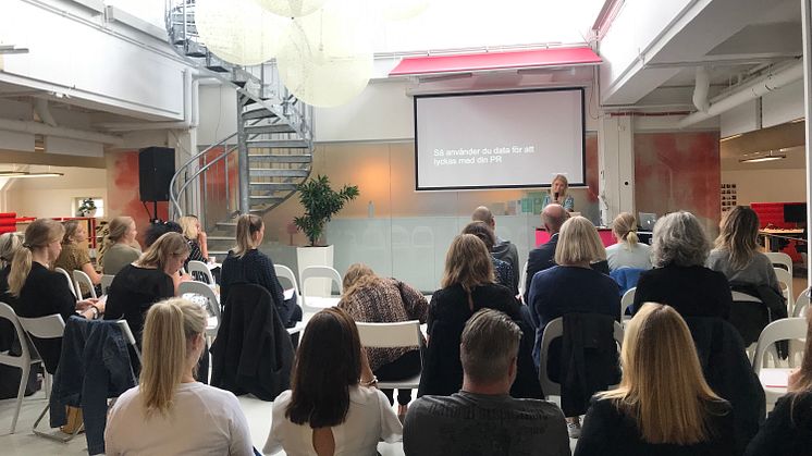 Frukostseminarium om datadriven PR med Karin Bäcklund