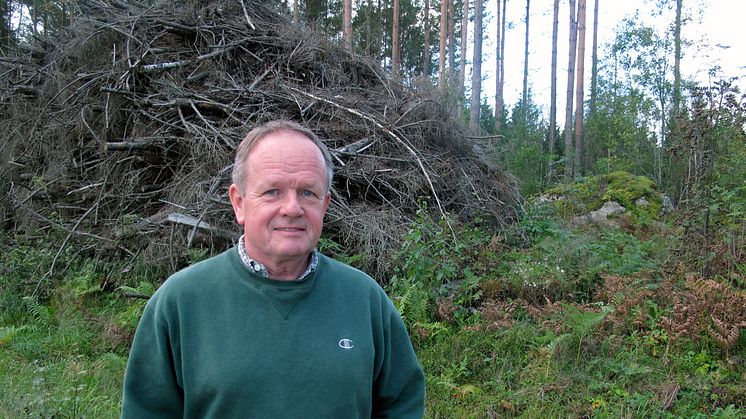 Bioenergin är lösningen för flertalet branscher som försöker leva upp till ett fossilfritt Sverige, hävdar Kjell Andersson, kommunikationschef på branschföreningen Svebio. Foto: Jonathan Andersson