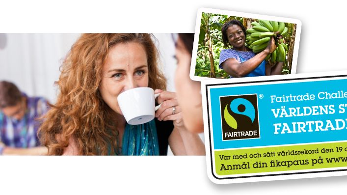 Fairtrade Challenge – Umeåbor deltar i världsrekordförsök