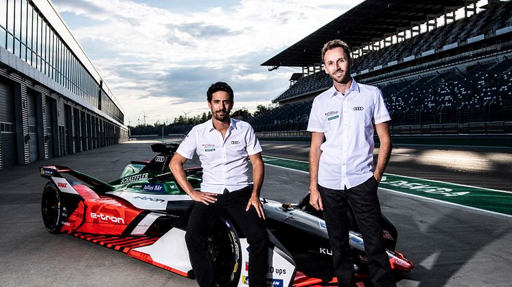 Lucas di Grassi och René Rast kör Formel E för Audi Sport ABT Schaeffler 2021