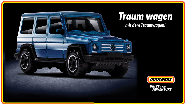 „Traum wagen, mit dem Traumwagen“ - Matchbox™ lässt Träume wahr werden