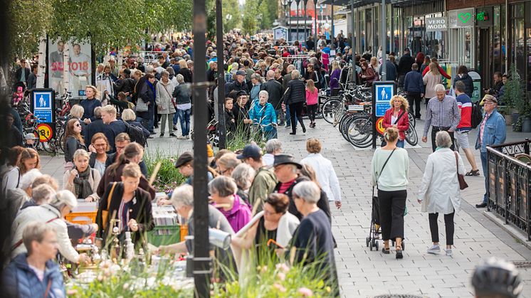 Bild från Centrumloppisen 2018