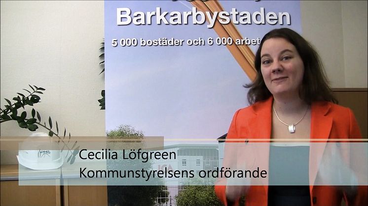 Cecilia Löfgreen om 450 nya hyresrätter i Barkarbystaden