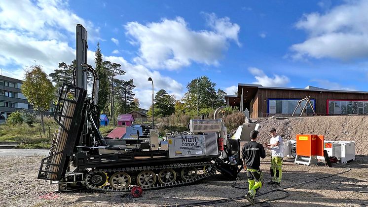 Nylig ble det gjennomført helelektrisk grunnundersøkelser i Kristiansand | Foto: Multiconsult