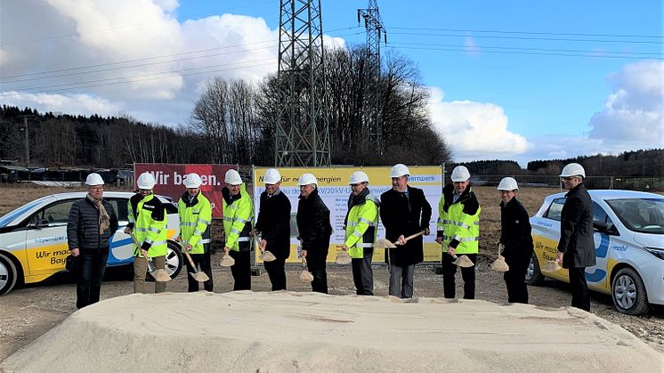 Spatenstich für neues Umspannwerk in Postbauer-Heng