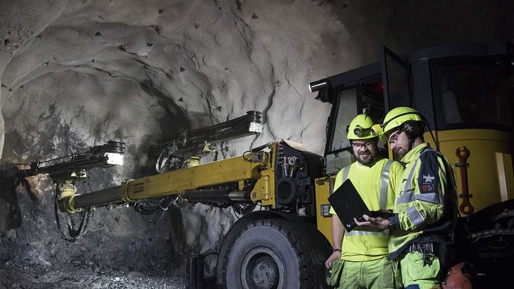 Zinkgruvan Mining och Telia bryter ny mark