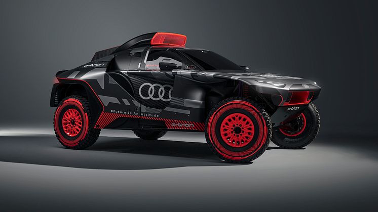 Audi tester fremtidig teknologi ved Dakar Rally med Audi RS Q e-tron