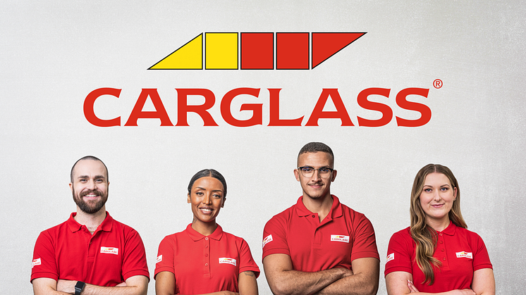 Foto: Peter Roos, Bilglastekniker Carglass® Uppsala. Camilla Fesseha, Customer Support Manager. Amine Haachemi Boumilagh, Bilglastekniker Carglass® Hammarby. Alexandra Stel, Customer Experience Expert Helsingborg. 