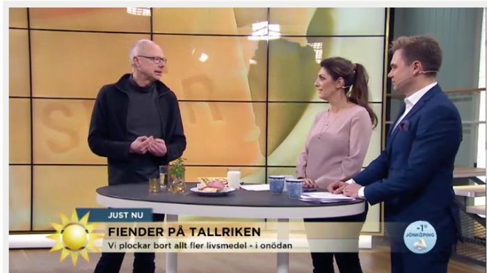 Daniel Rydén medverkade förra veckan i TV4 Nyhetsmorgon. Härnäst väntar medverkan både i P3 och SVT. 