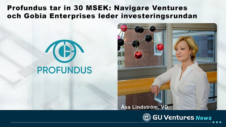 Profundus tar in 30 MSEK: Navigare Ventures och Gobia Enterprises leder investeringsrundan