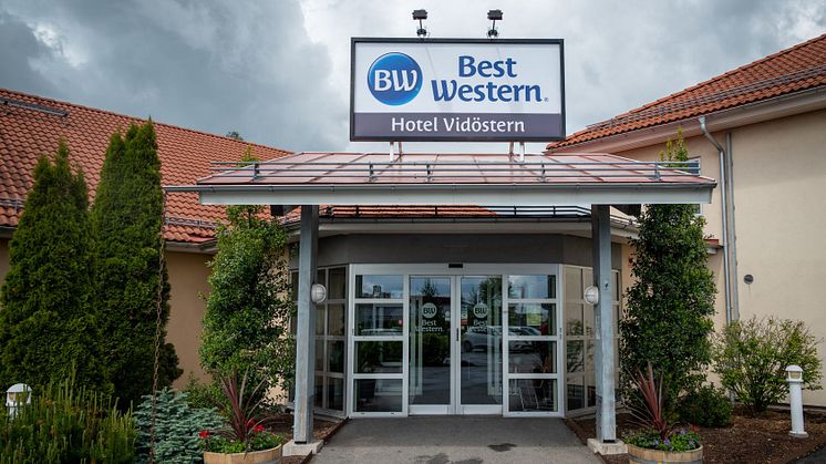 Efter en övergripande renovering och i ny regim ingår nu Best Western Hotel Vidöstern som medlemmar i BWH Hotel Group. 
