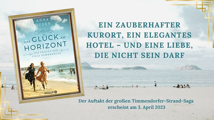 Der Timmendorfer Strand wird zur Kulisse einer verbotenen Liebe: Der Auftakt zu Anna Husens historischer Familiensaga an Deutschlands schöner Ostseeküste