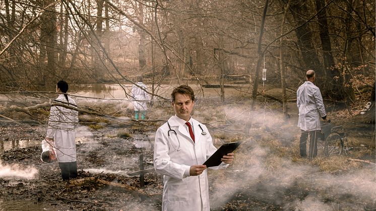 På bild skådespelare Nils Dernevik som spelar Stig Helmer. Fotograf: Mattias Berglund 