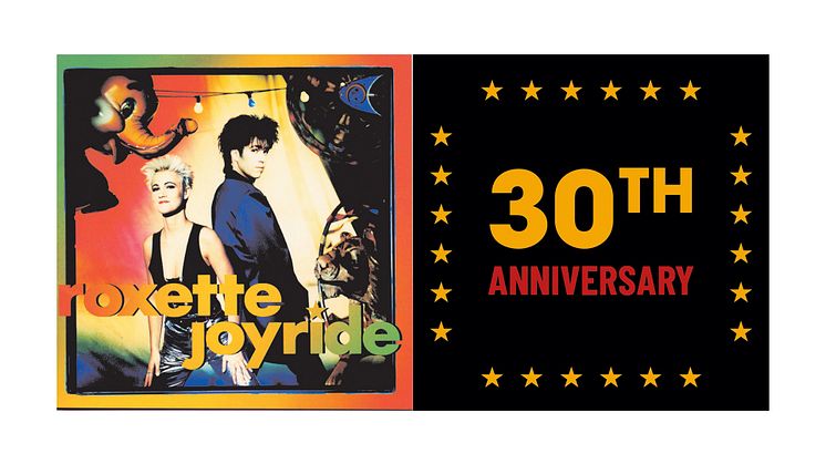 ”Joyride” fyller 30! Roxette firar klassiskt svenskt album!