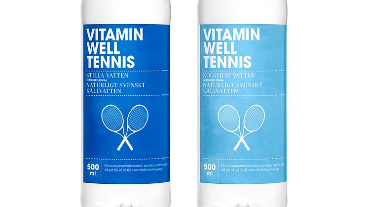 Vitamin Well släcker törsten under tennisveckorna i Båstad