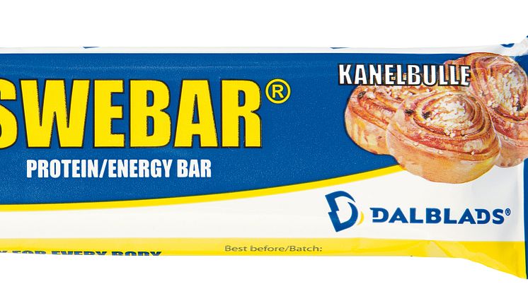 Älskad svensk smak i ny protein/energibar för dig med aktiv livsstil