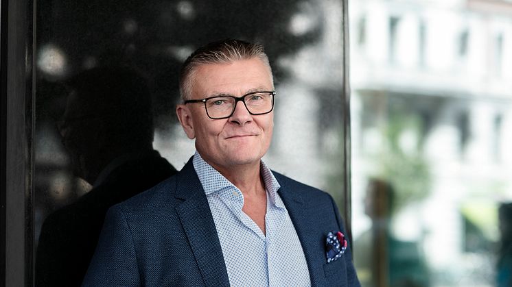 Björn Elfstrand, VD på Sparbankernas Riksförbund som instiftat Navigator