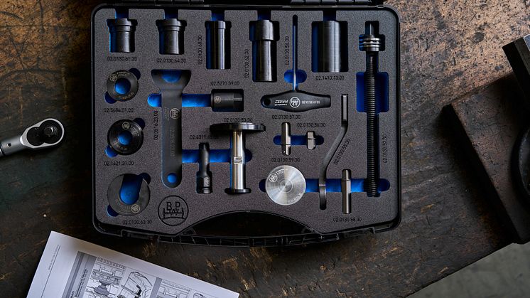 BPW and HAZET have completely redesigned the tool kit for working on BPW trailer disc brakes