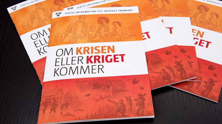 Broschyren Om krisen eller kriget kommer